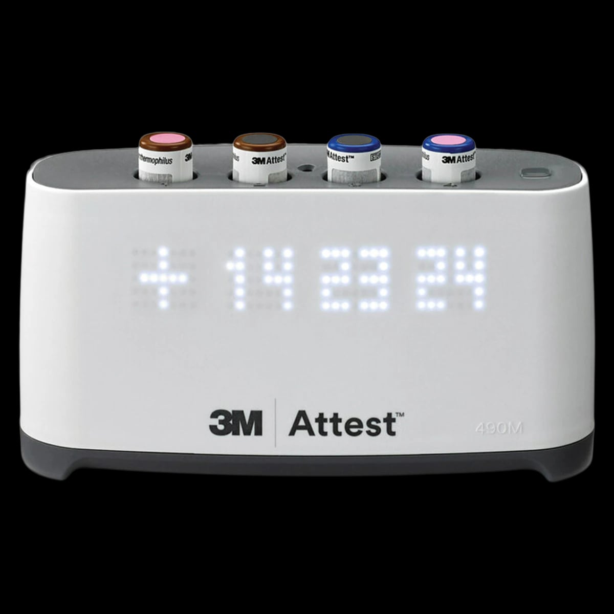 3M™ Attest™ Mini Auto-Reader 490M, 4-Well Biological Indicator Incubator/Reader, 1/Box
