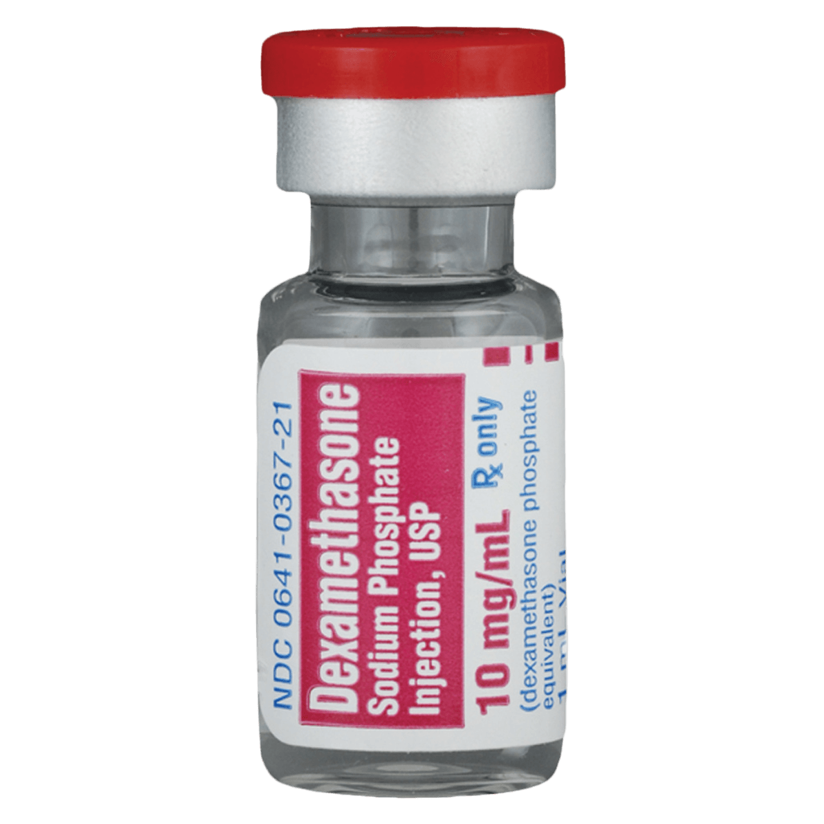 Dexamethasone Sodium Phosphate Injection USP, 10 mg/mL, Single Dose Vial (SDV), 1 mL, 25/Package