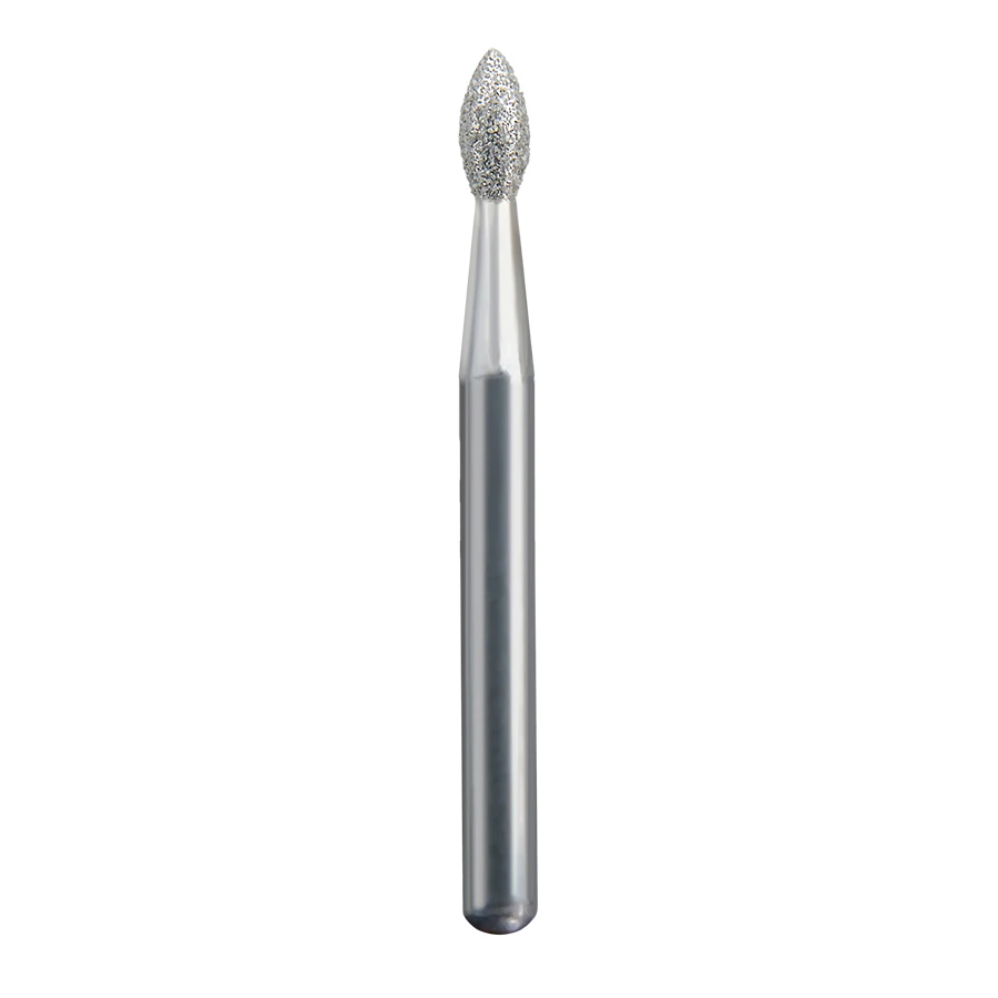 Spring Health Products #292.3 Fine Football Occlusal Finishing Diamond, FG 368-016, Single-Use, 25/Pack