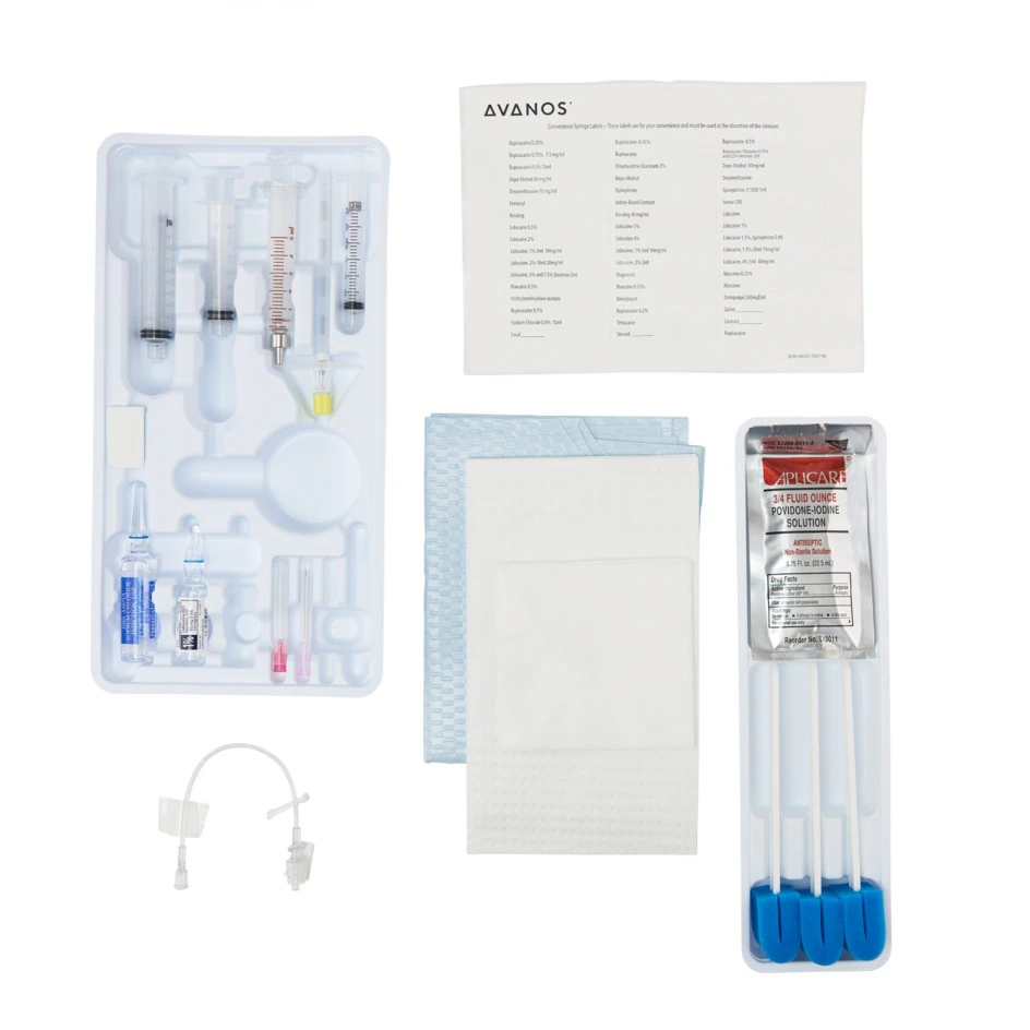 Avanos Medical Single Shot Epidural Tray
