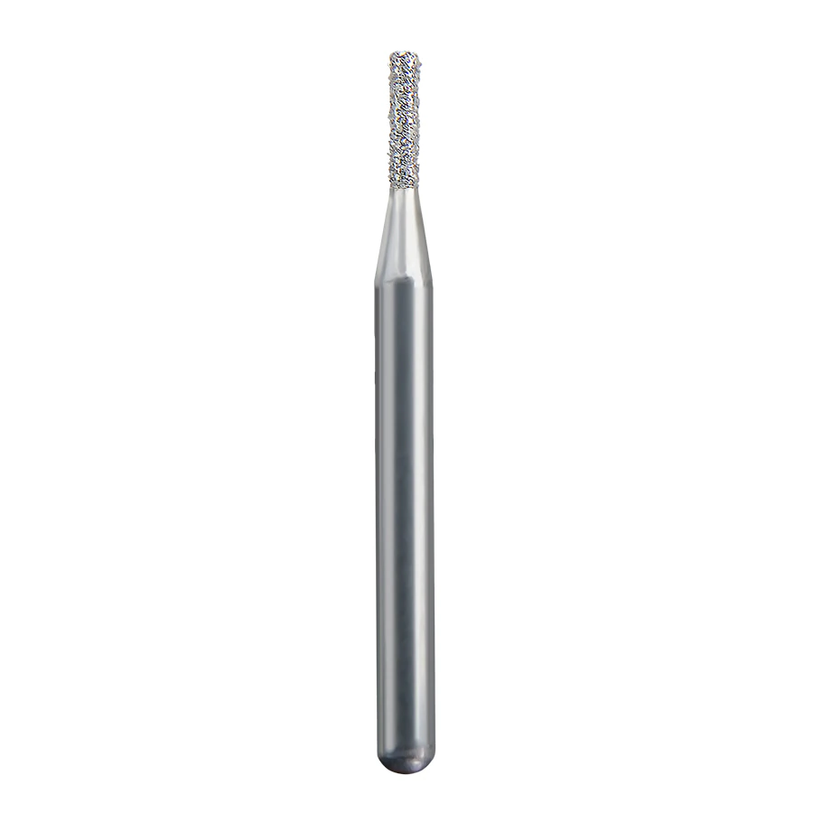 Spring Diamond FG Flat End Cylinder Bur, Coarse, Friction Grip, 4.0 mm, 835-010C, 25/Box