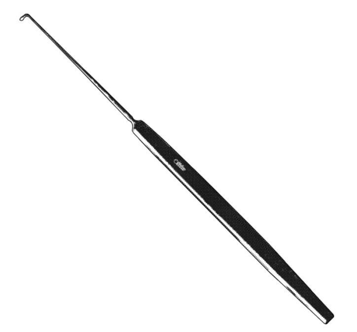 Sklar Instruments Caspar Hook, Right Angle, 9-3/4" Stainless Steel, Non-Sterile, Reusable