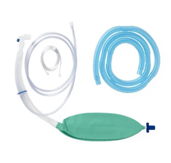 Circuit Anesth Jackson-Rees 3L Adult Breathing Circuit, 12" Expiratory Hose, Norman Elbow, Washington Tee, 20/Case