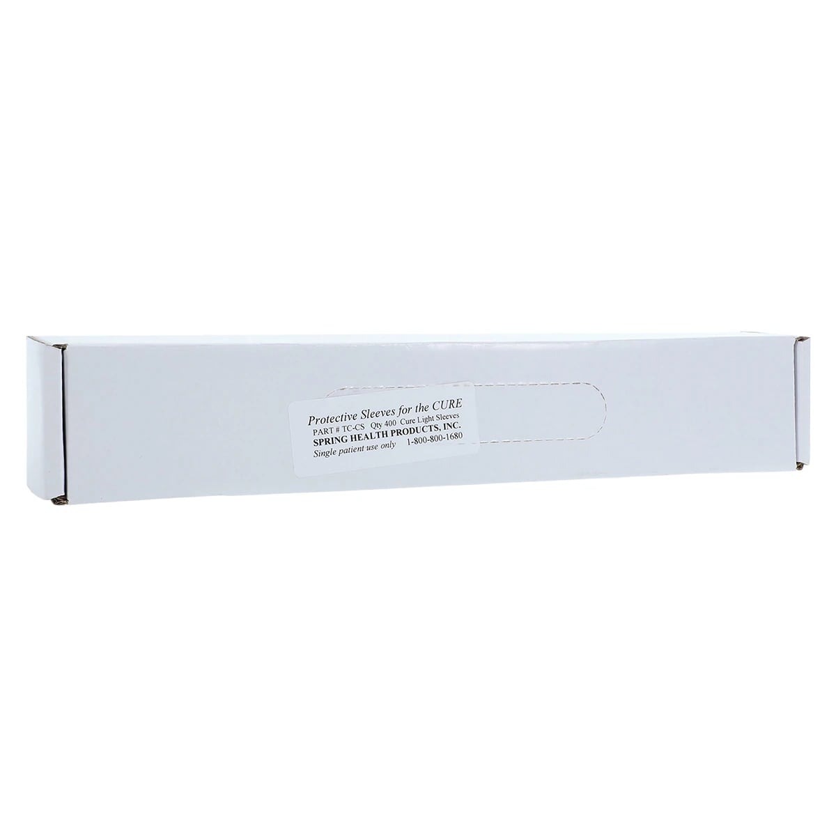 Spring Health Products Protective Barrier Sleeves for Curing Lights, 400/Box, TC-CS