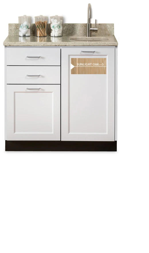 Clinton Industries Base Cabinet, 36" Sunlight Oak