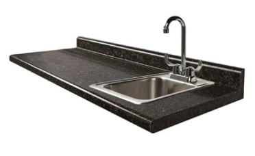 Clinton Industries Countertop Only 36" Meteorite for 8636 Base Cabinet
