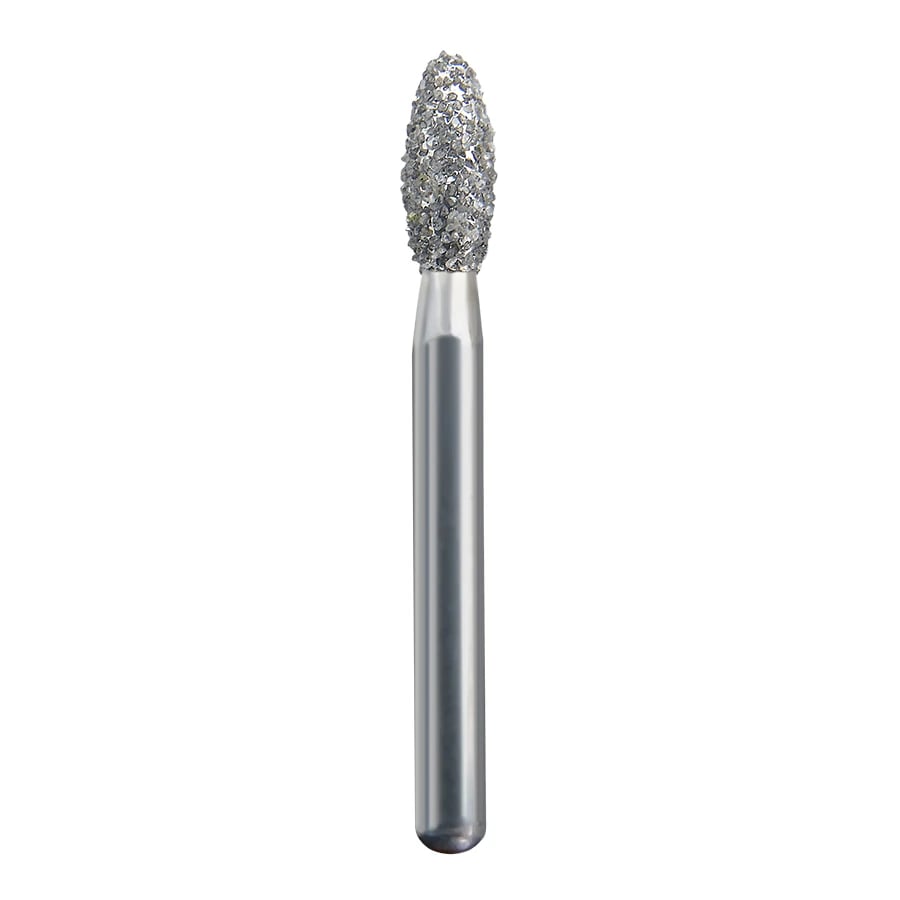 Spring Diamond FG #285.5 Super Coarse Football Occlusal Reduction Bur, 368-023, Single-Use, Pack of 10