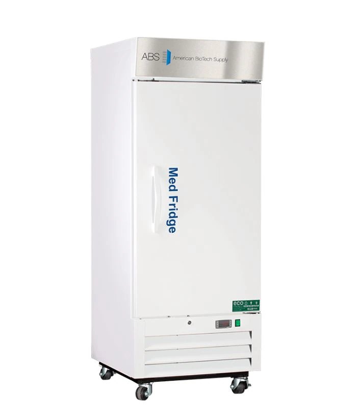 American Biotech Supply Pharm HC Refrigerator, 12 cu ft, Solid Door, Self-Closing, 2 to 8°C, Cycle Defrost