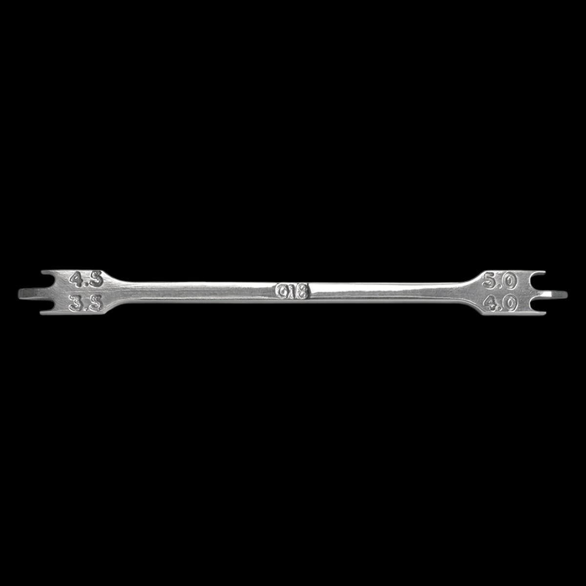 Bracket Height Gauge Aluminum, .022 in, Double End, OT-2122-SS