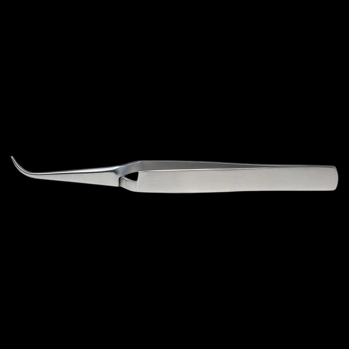 Ortho Technology Eruption Appliance Eyelet Tweezer, Curved, Single End