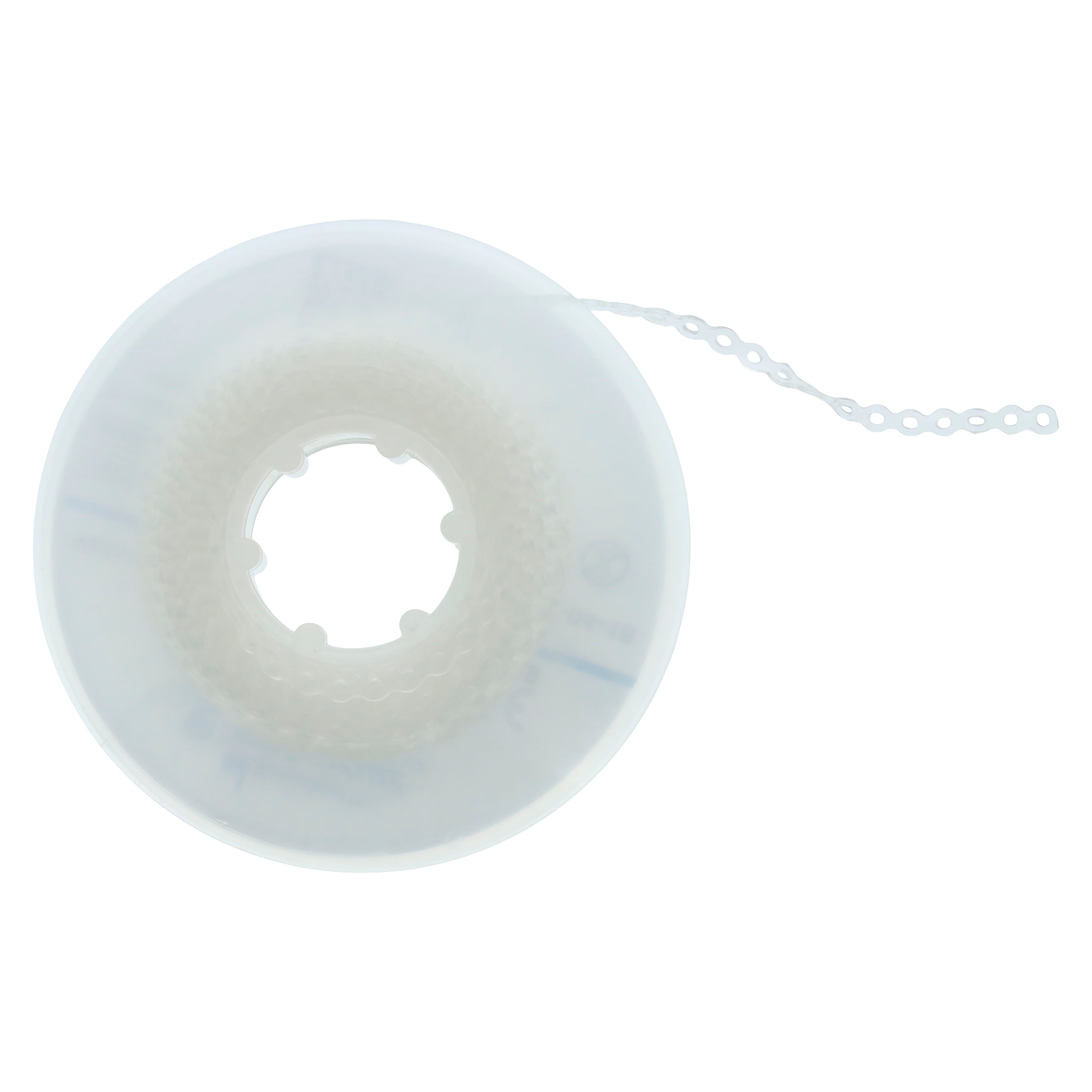 Ortho Technology Maximum Short Power Chain on Spools, 15' Spool, Clear, 440-102