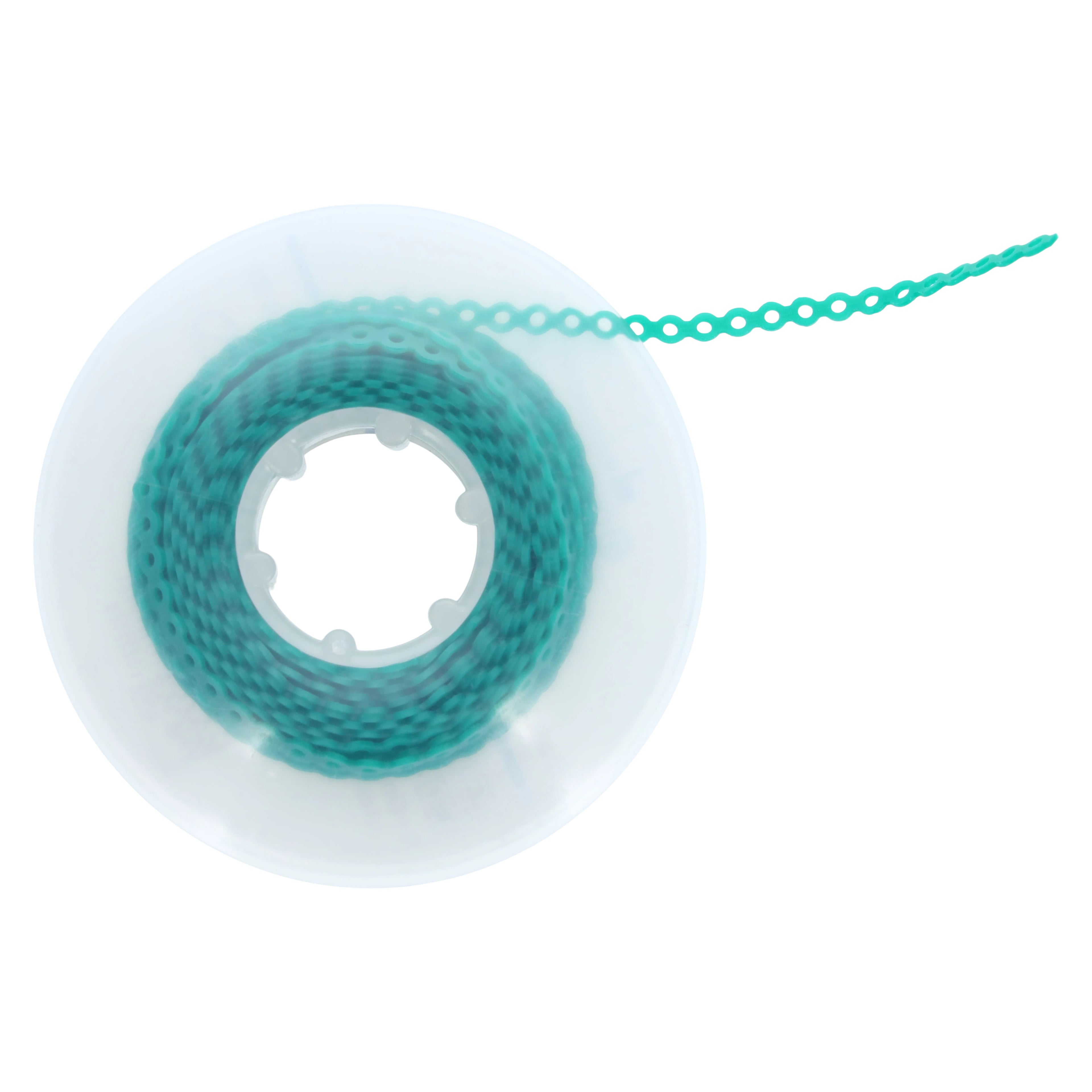 Ortho Technology Maximum Short Power Chain on Spools, 15' Spool, Dark Green, Latex-Free, 440-117