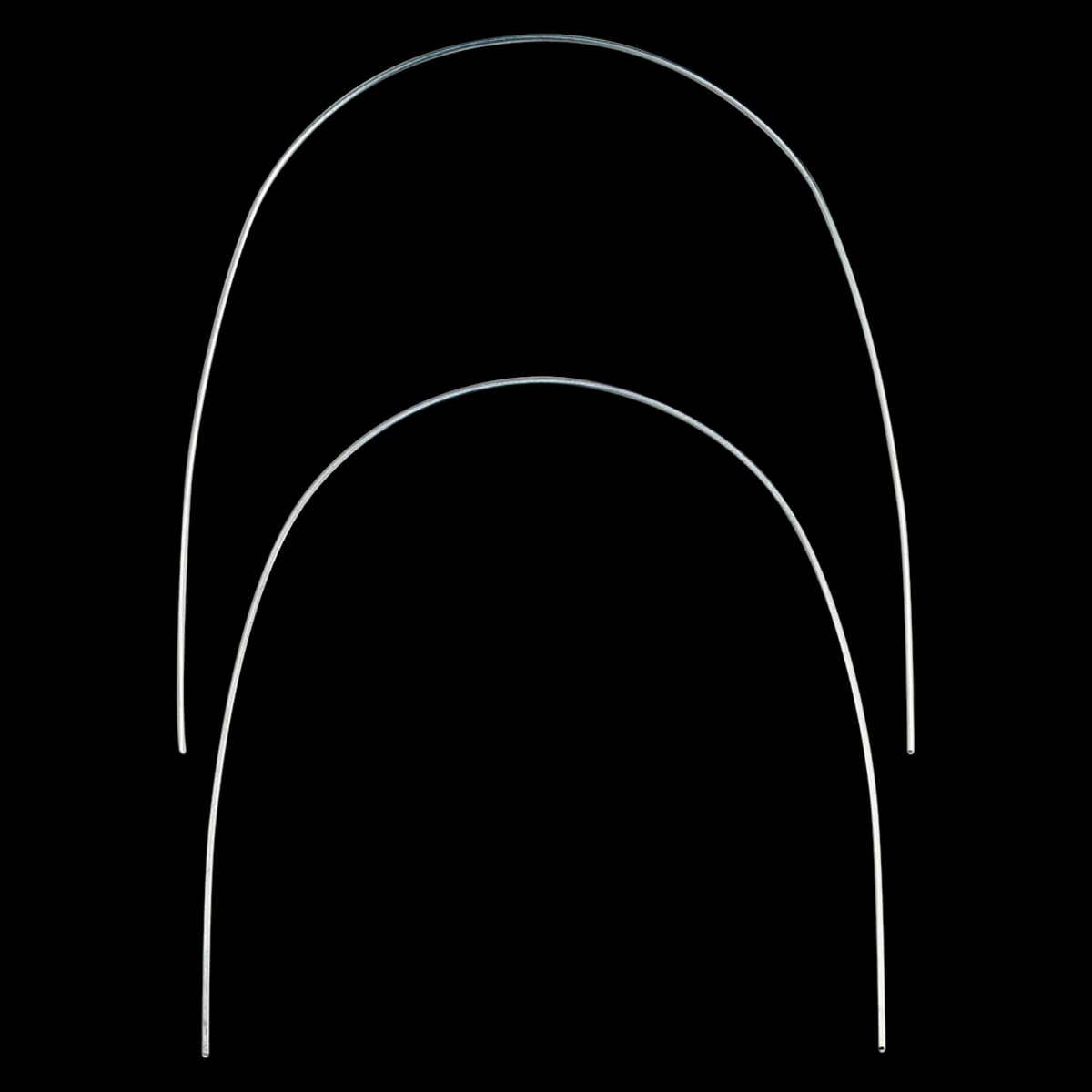 TruForce Stainless Steel Full Form Rectangle Etched Archwire, Upper, .016" x .016", 10/Pkg, 8000-106