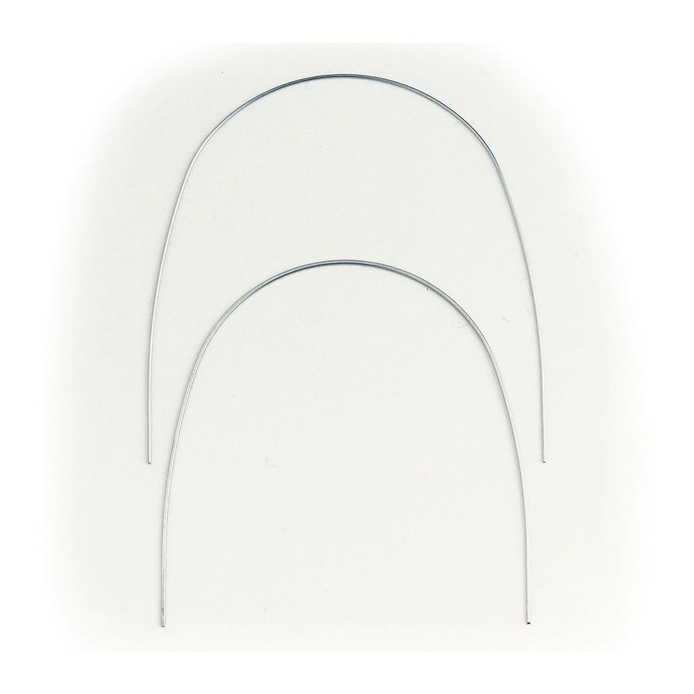 TruForce Stainless Steel Full Form Rectangle Etched Archwire, Upper, .021" x .025", 10/Pkg, 8000-114