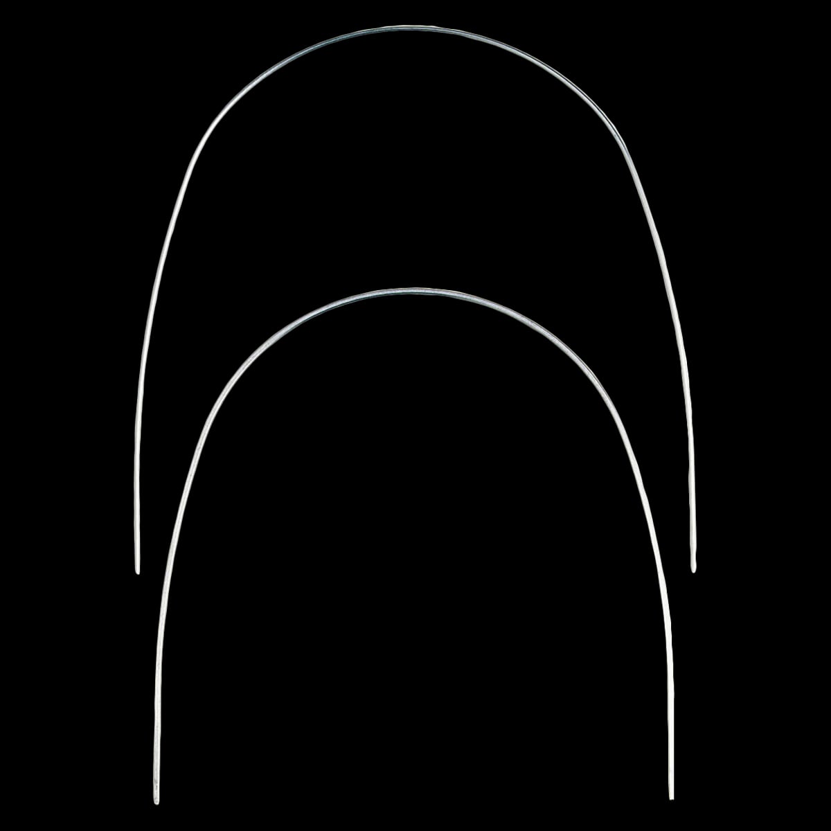 TruFlex Thermal Nickel Titanium Full Form Round Etched Archwire, Upper, 0.014", 10/Pkg, 6001-014