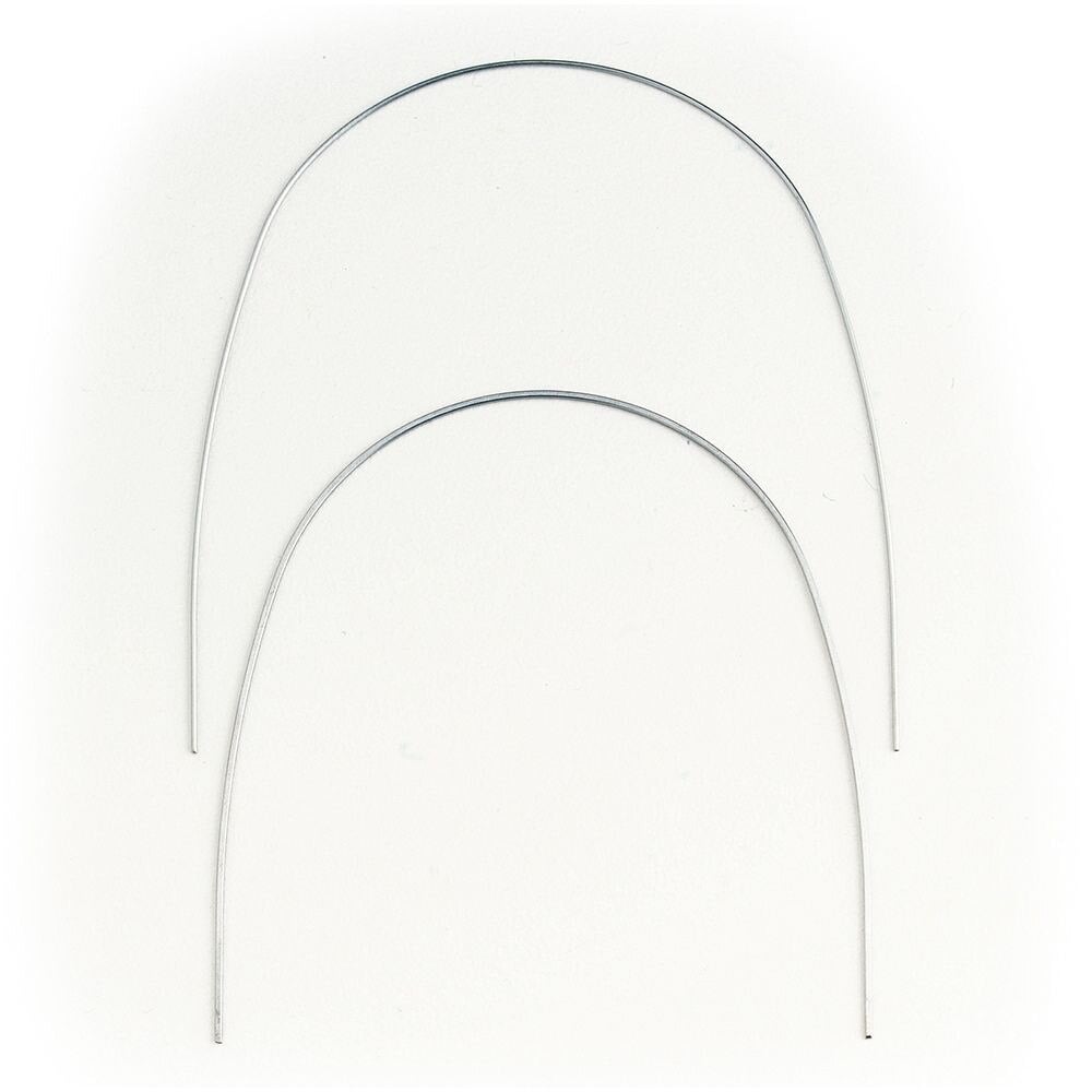 TruFlex Thermal Nickel Titanium Full Form Round Etched Archwire, Upper, 0.016", 10/Pack, 6001-016