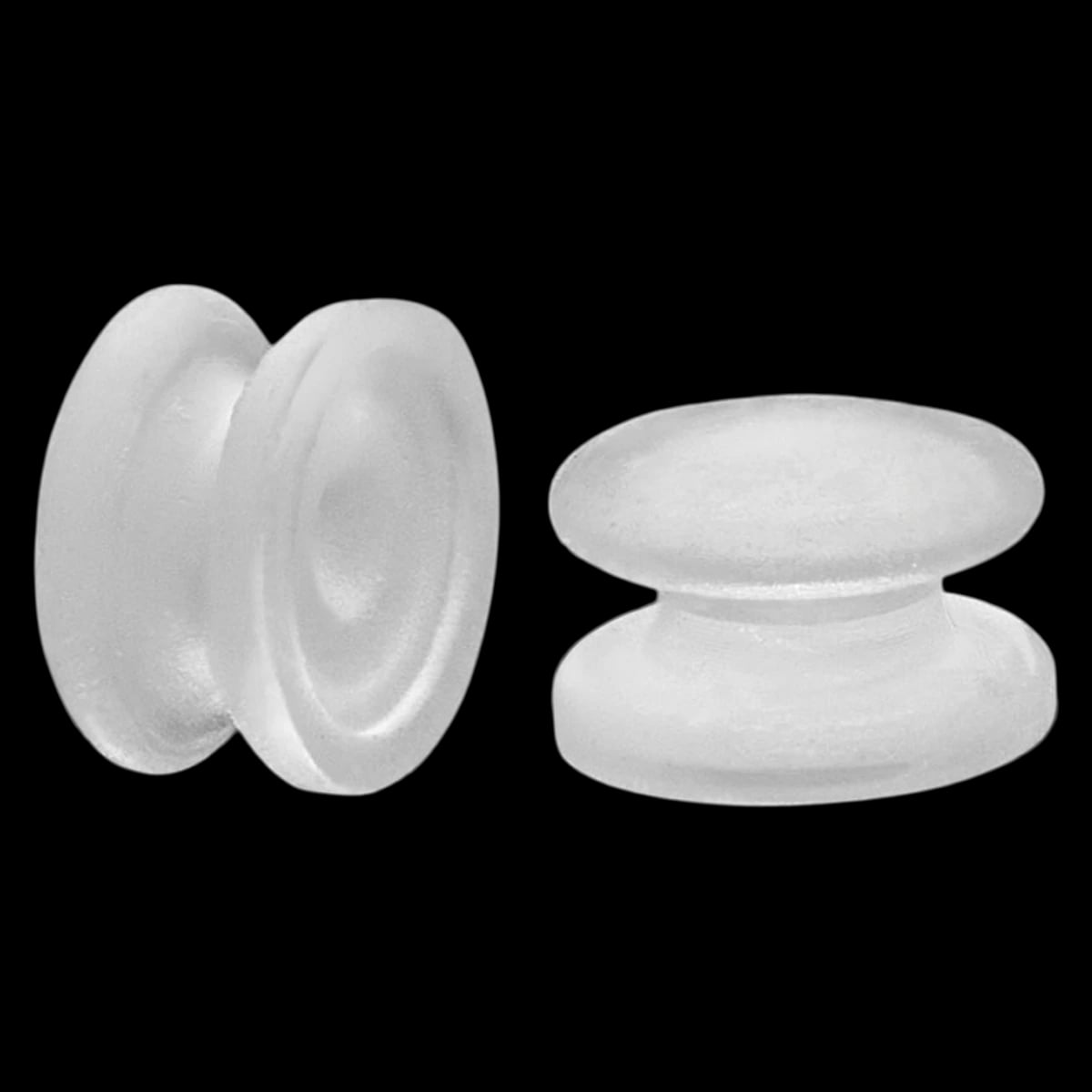 OrthoFlex Aesthetic Bondable Round Composite Buttons, 10/Pack, OT-3300