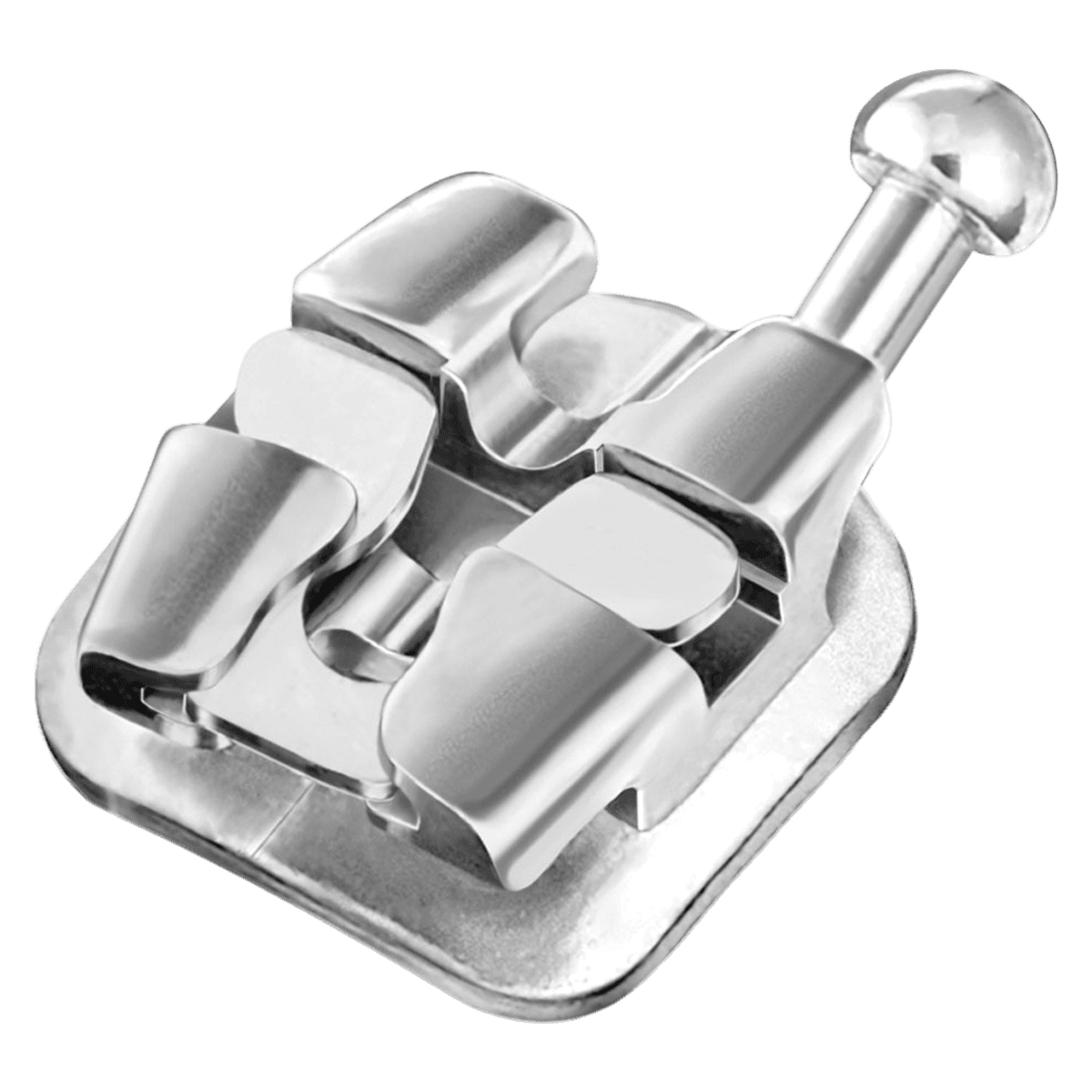 Lotus Plus DS DST Bracket 5x5, Damon Standard Torque, Passive Self-Ligating, 0.022" Slot, Hooks on 3/4/5, Single Patient Kit