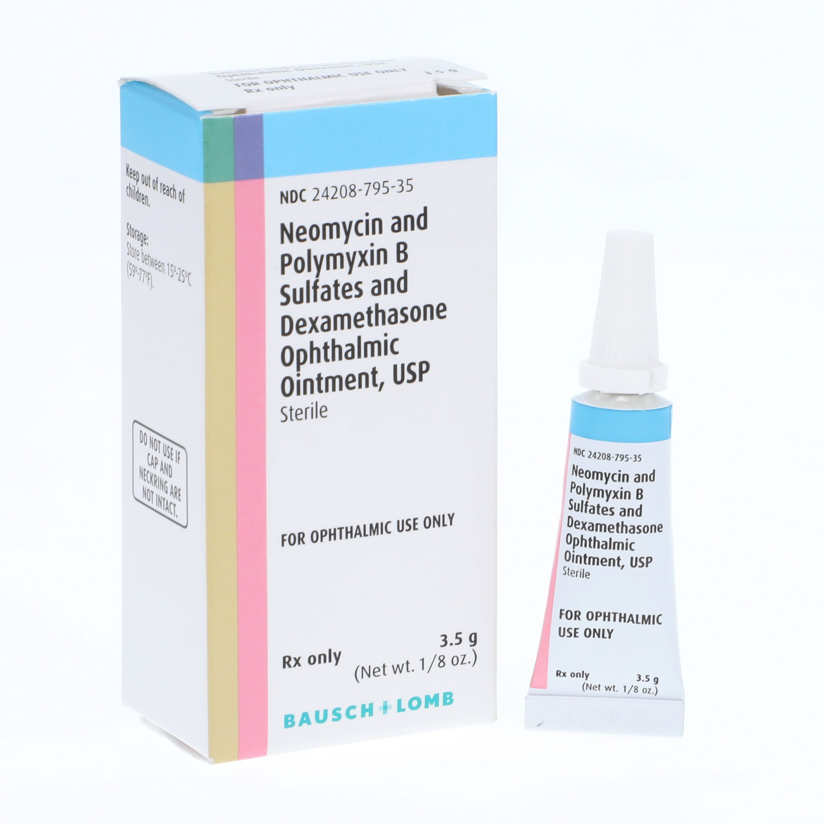 Neomycin/Polymyxin B Sulfate/Dexamethasone Ophthalmic Ointment, 3.5g Tube