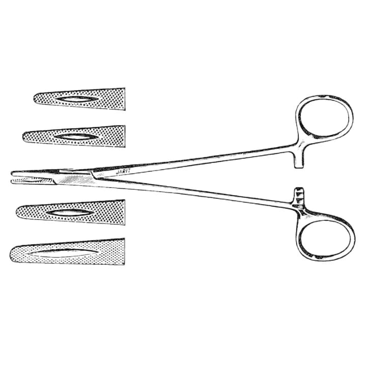 Jarit Mayo-Hegar Needle Holder, 8" Stainless Steel