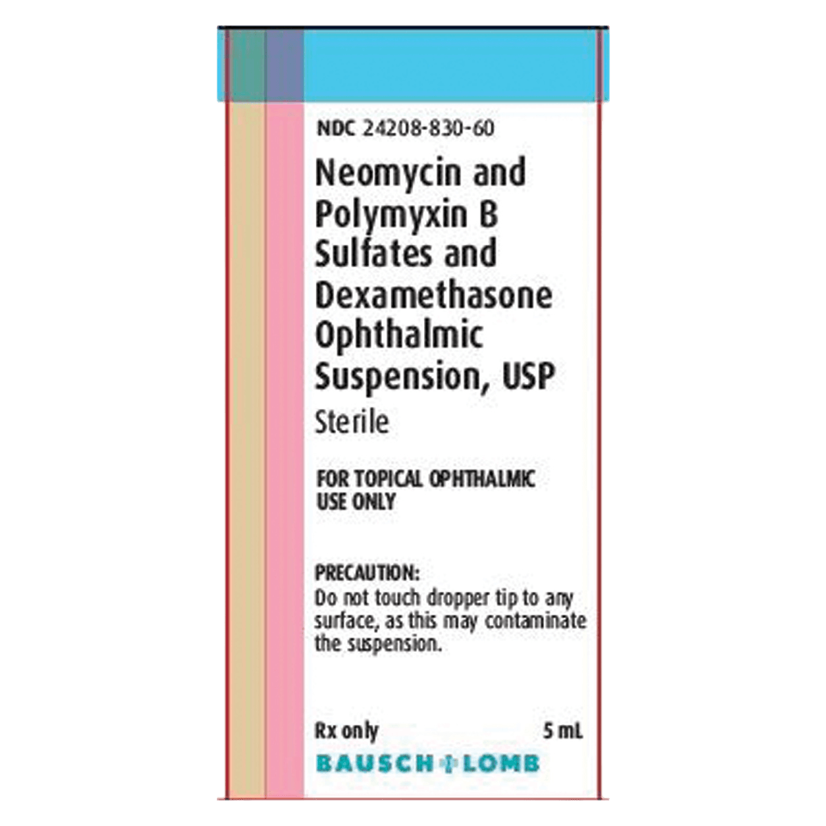 Neomycin/Polymyxin B Sulfate/Dexamethasone Ophthalmic Suspension, 5mL Bottle