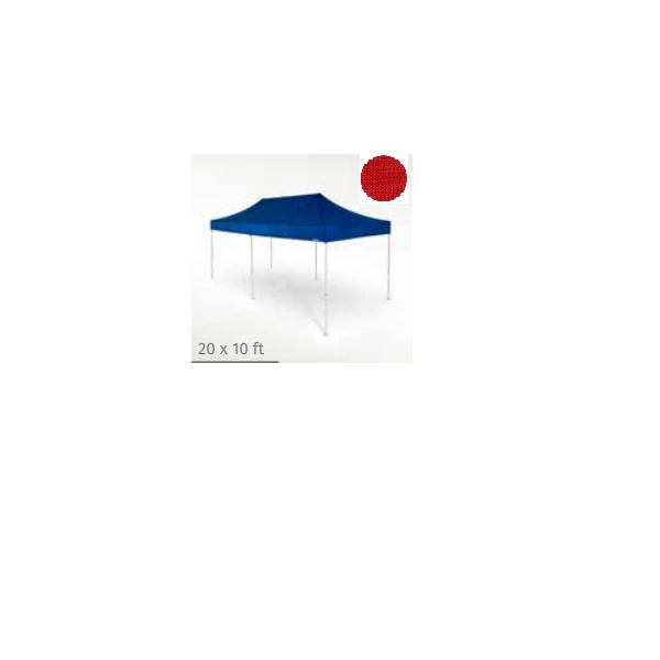 Zingerle Group Series 1 Roof Tent, 20x10ft, Red