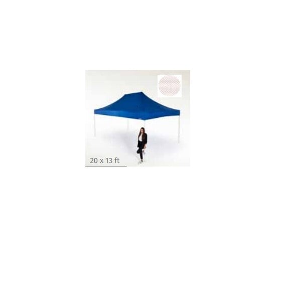Zingerle Group Series 1 Awning Roof, White, 20x13 ft