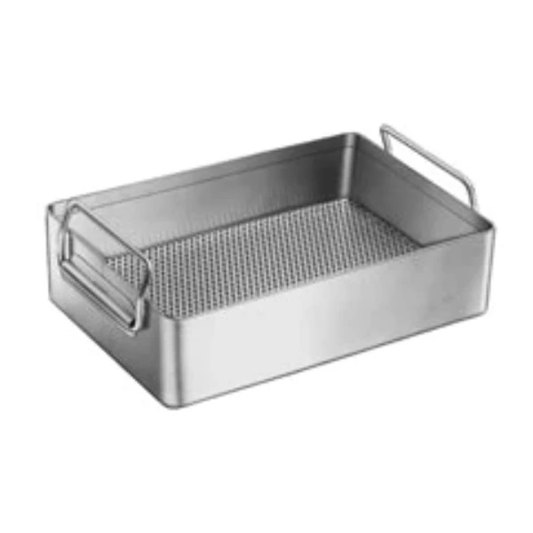 Jarit Instrument Tray, Stainless Steel, 10.5" x 15" x 3.5", Reusable, Each