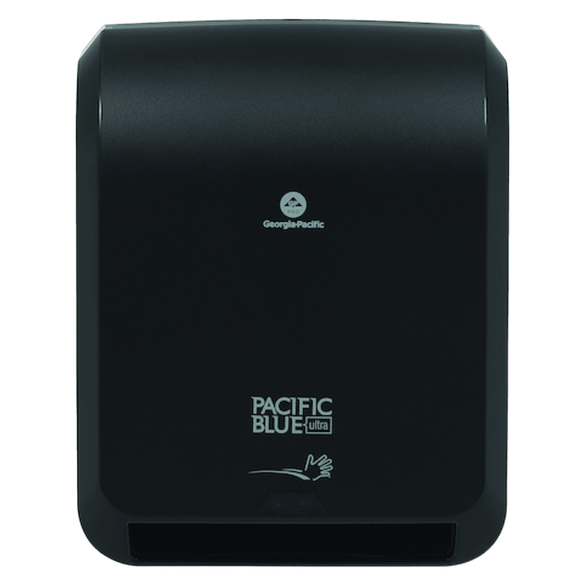 Georgia Pacific Professional Blue Ultra Automatic Paper Towel Dispenser, Black Plastic, Wall Mount, 59590