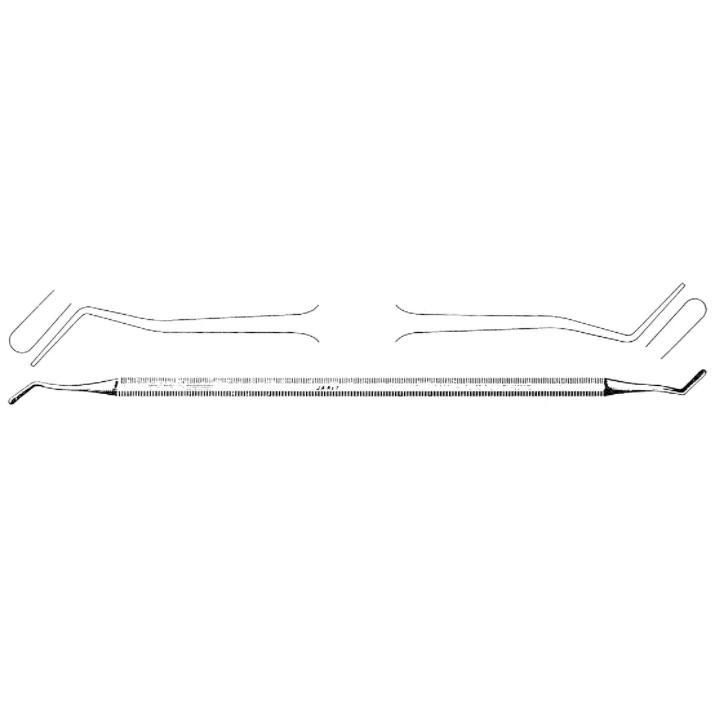 Jarit Woodson Spatula Elevator, 10" Curved Angled Stainless Steel, Reusable