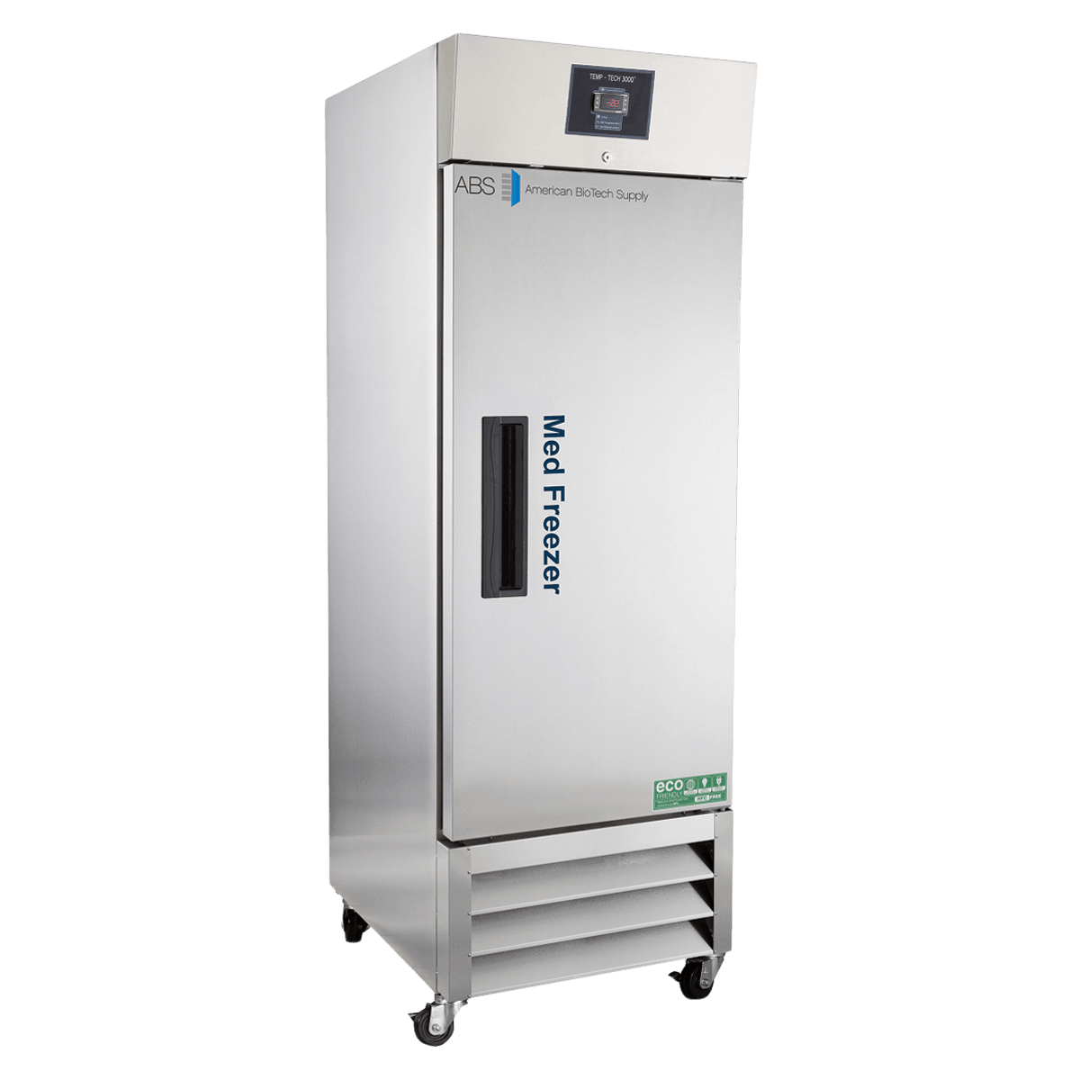 American Biotech Supply Pharmacy Freezer, 23 Cu Ft, Solid Door, -27 to -35C, Auto Defrost