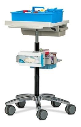 Clinton Industries Store & Go Cart, Cap New Caster Base, 67002