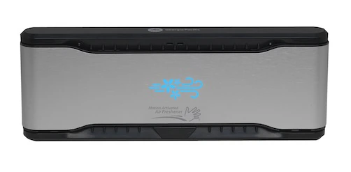 Georgia-Pacific ActiveAire Air Freshener Dispenser, In-Stall, Black/Gray Plastic, 1.17 x 9.5 x 3.5 in, Each