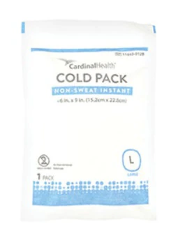 Cardinal Instant Cold Pack, Non-Sweat, 6x9" Large