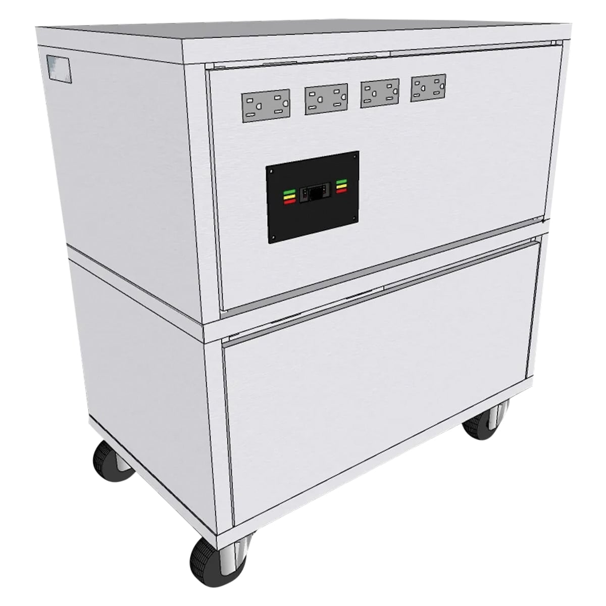 Medicanix Mobile Reassurance Backup Systems Battery for Fridge/Freezer, Each