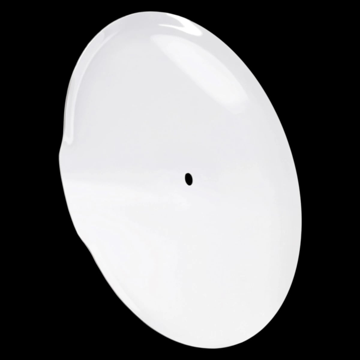 shieldVAC™ Replacement Splash Shield, Clear, 10" Diameter with 2.5" Visor, 10/Pkg