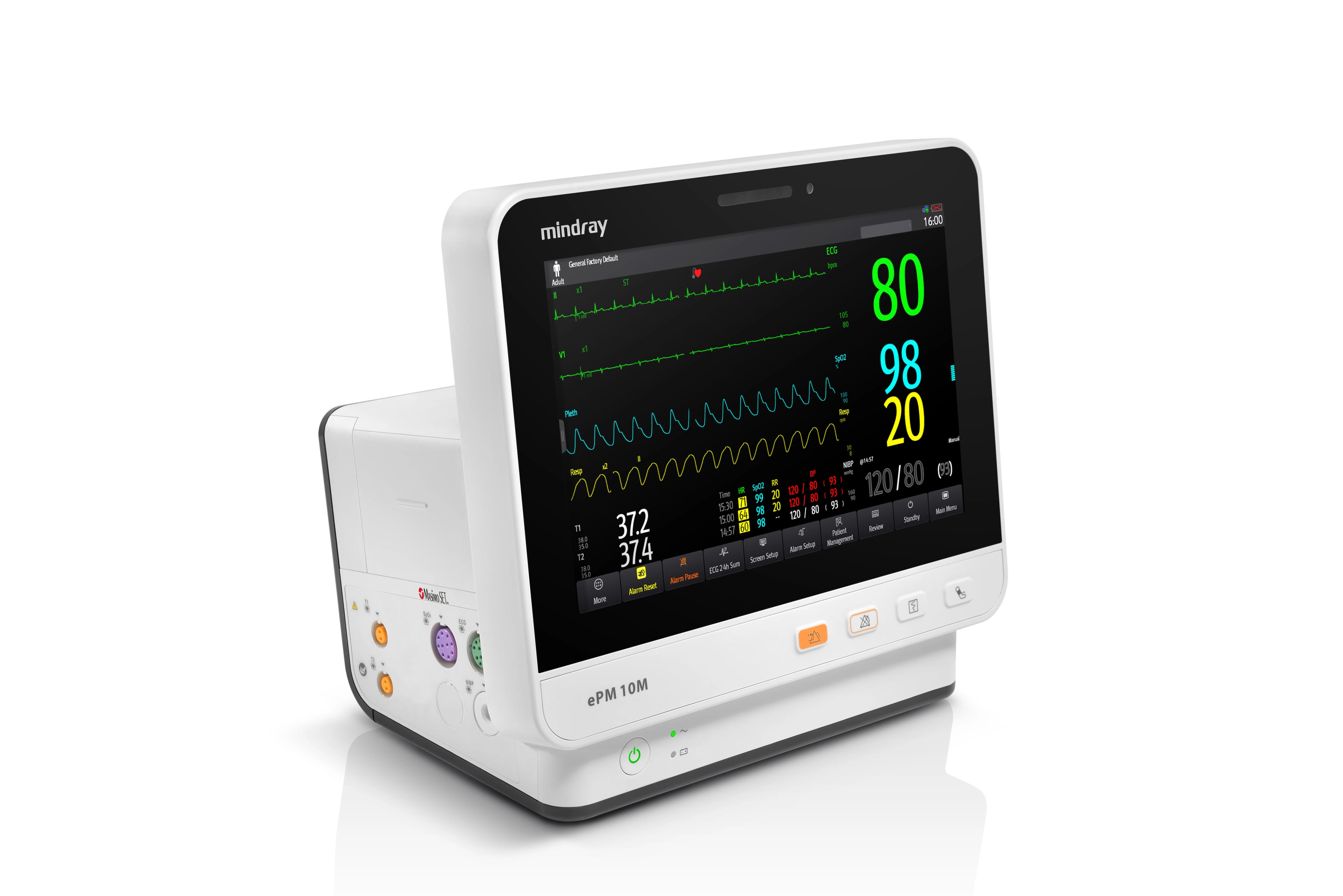 Mindray ePM 10M Patient Monitor, Standard Configuration