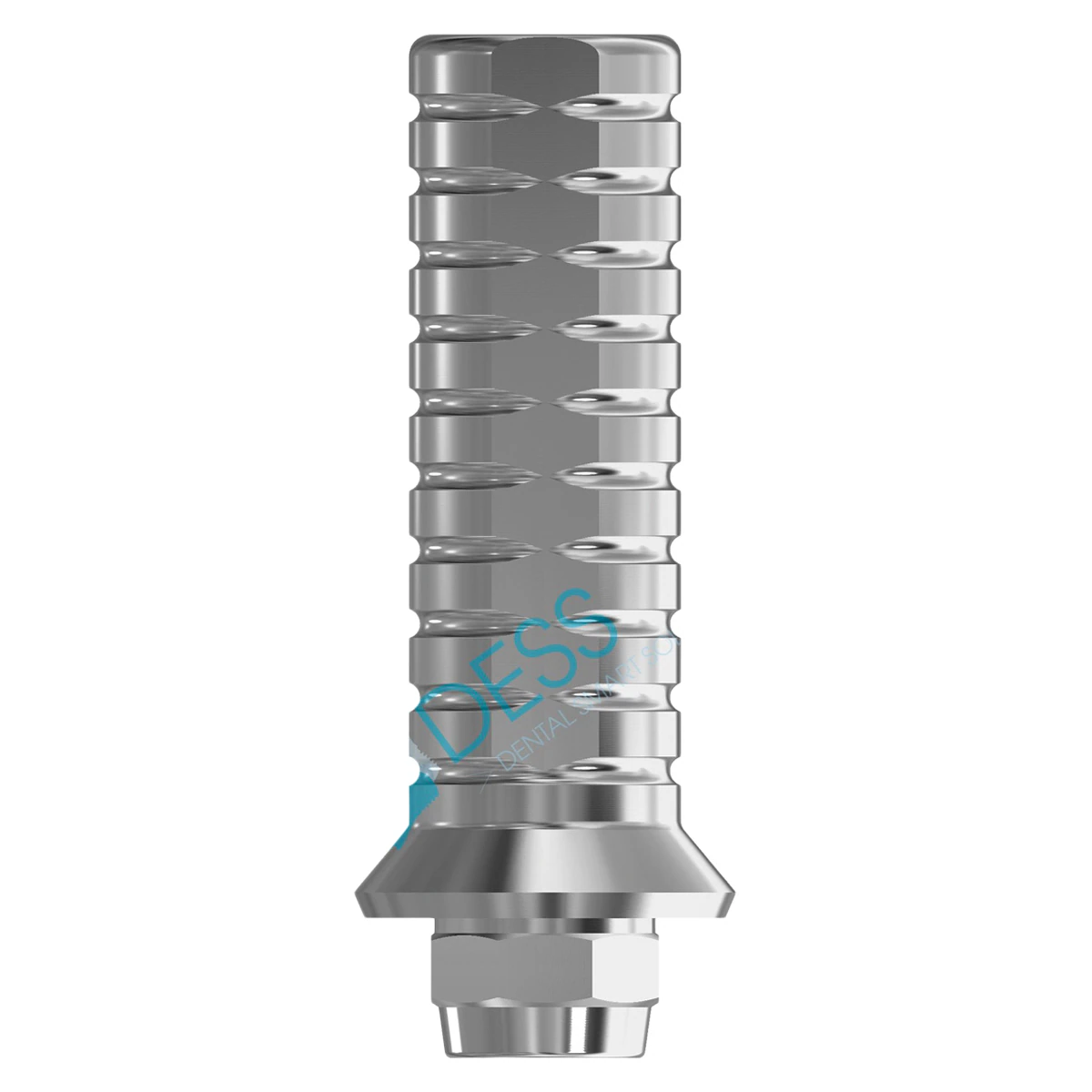 DESS Temporary Abutment Engaging on Implant, Octagon, Titanium, 4.1 Straumann Tissue Level, 1 Each