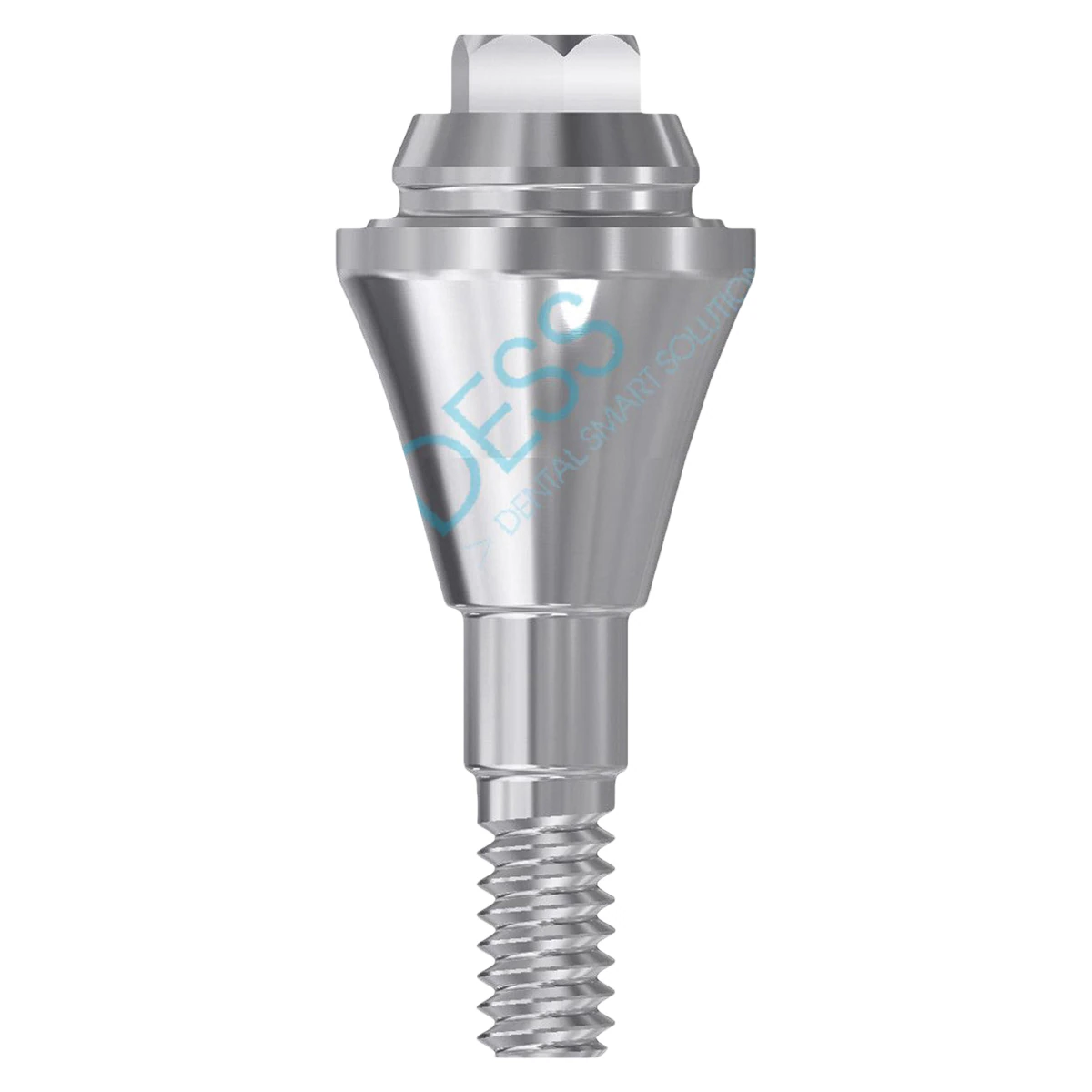 DESS Multiunit Abutment, Straight, Straumann Bone Level, Narrow CrossFit (NC), 3.5mm, 3.3mm Gingival Height, MUA STRBL 3.3 NC 3.5mm