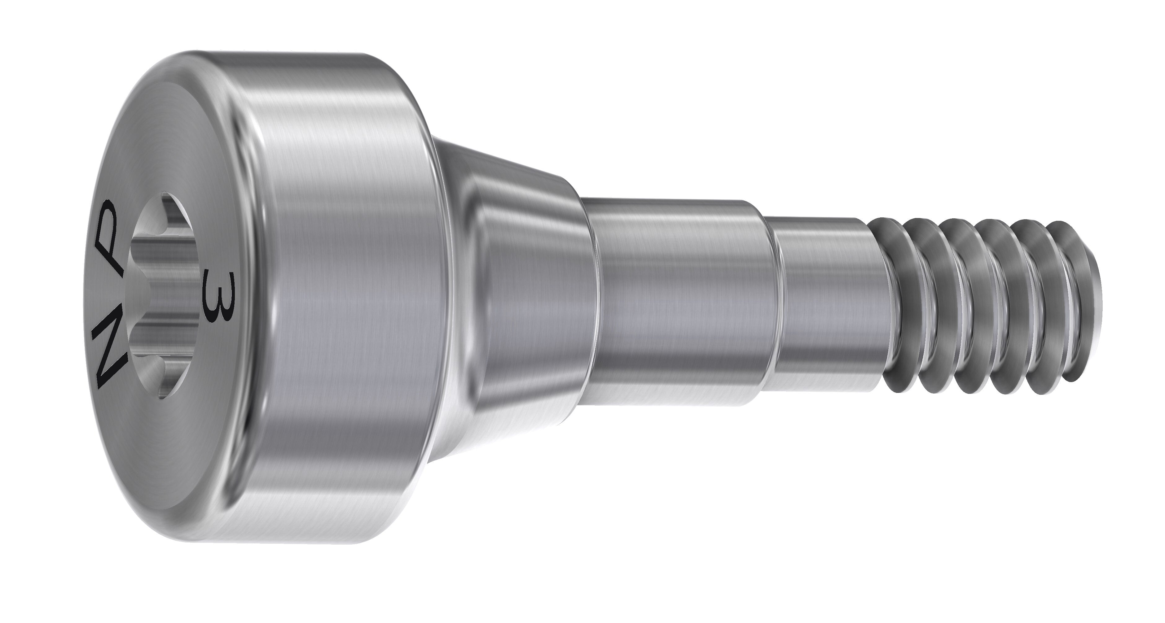 DESS Healing Abutment 3mm NP Conical Bone Level, Straumann Compatible, 1 Each