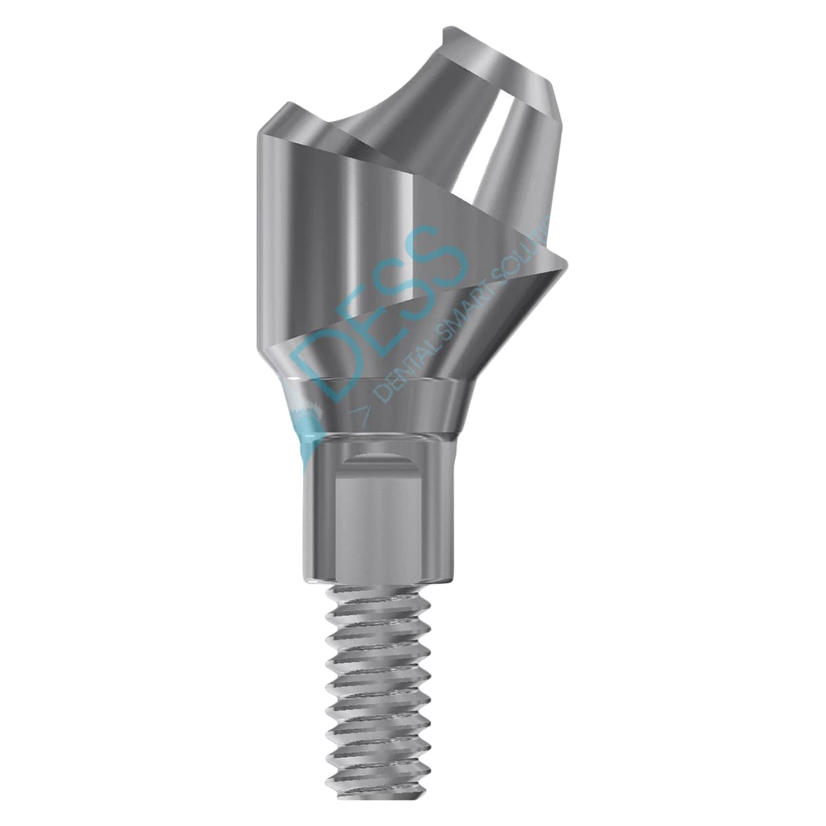DESS Multiunit Abutment, 30° Angled, Straumann Bone Level, Narrow CrossFit (NC), 4.5mm, 3.3mm Platform, Each