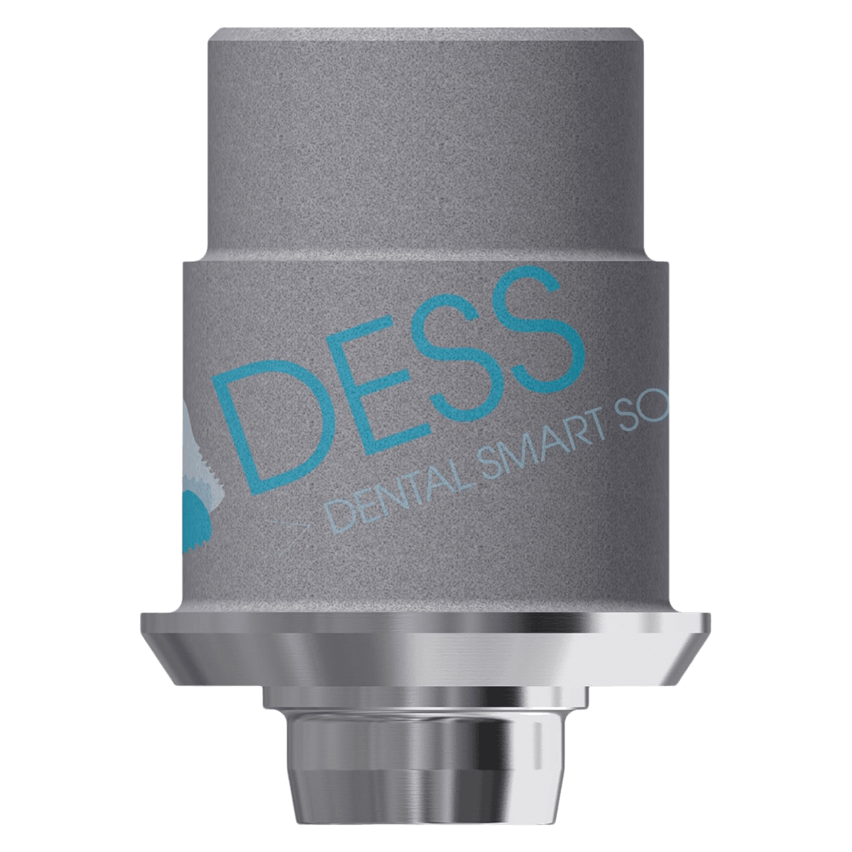 DESS TiBase Titanium Non-Engaging Abutment Base, 3.3mm, Straumann Tissue Level, Octagon, Each