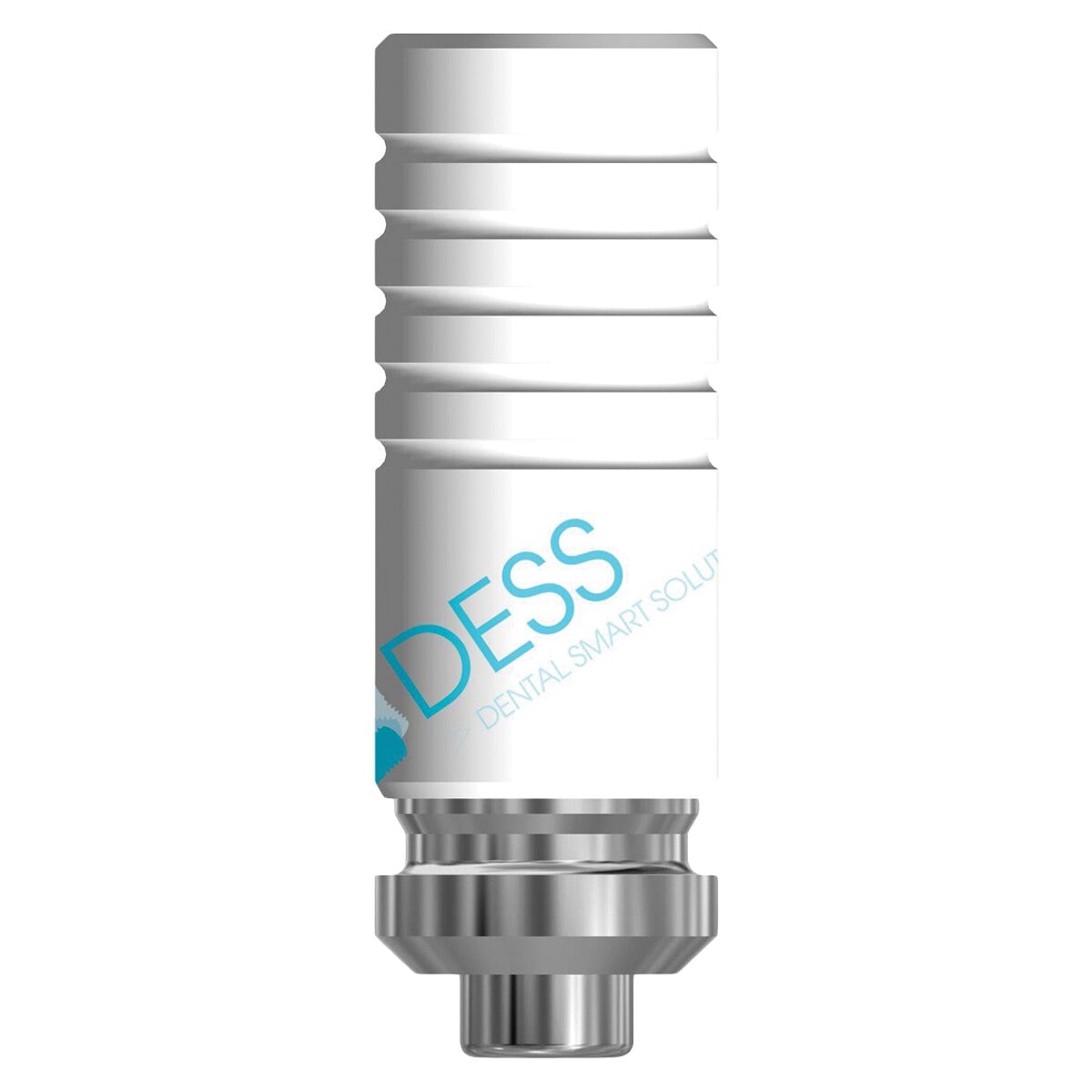 DESS Chrome Cobalt Non-Engaging Abutment Base with Screw, Internal Hex, 3.4mm, for 3i Biomet Certain, Each