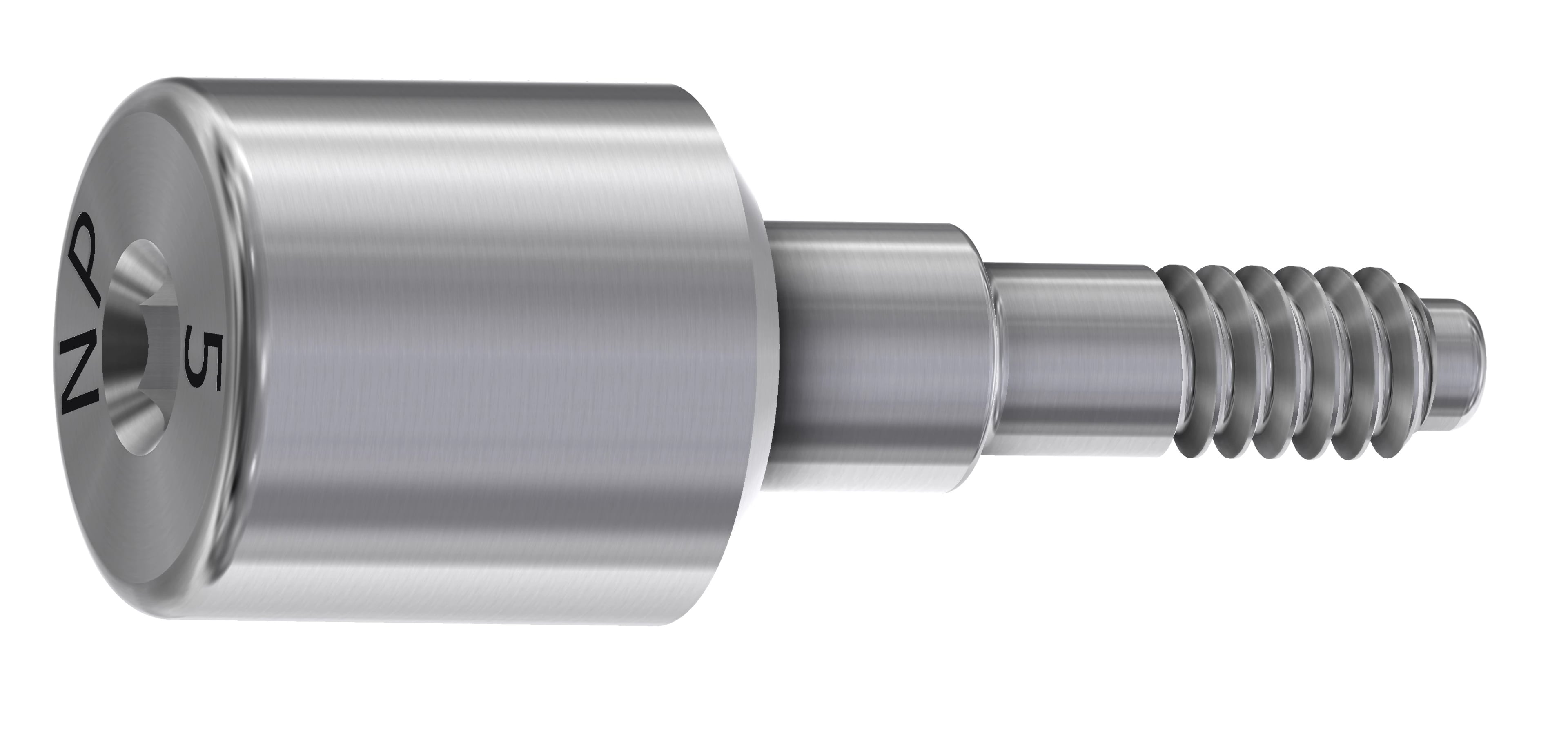 DESS Healing Abutment 3.4mm NP 5mm, Internal Hex, Biomet 3i Compatible, Each