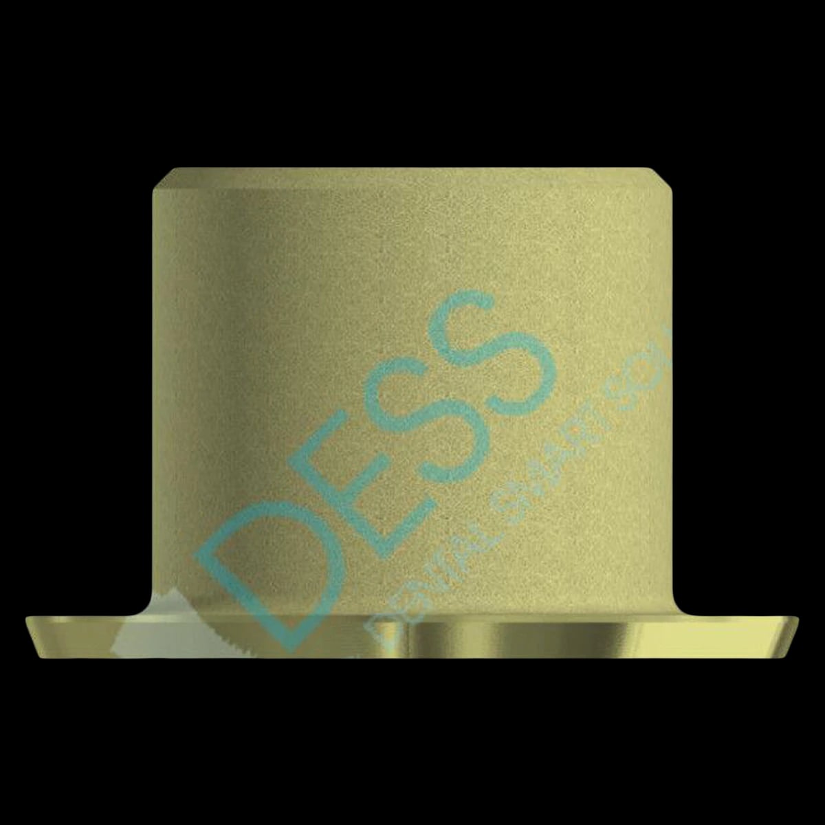 DESS ANGLEBase Titanium Non-Engaging Abutment Base, 3i Osseotite External Hex, 5.0mm Platform, WP (Each)