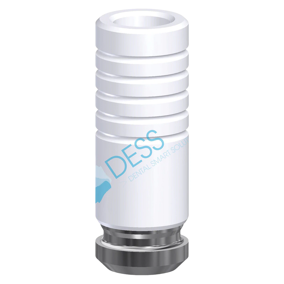 DESS Chrome Cobalt Non-Engaging Abutment Base, NP, External Hex, 3i Osseotite, 3.4mm, with Screw, 1 Each