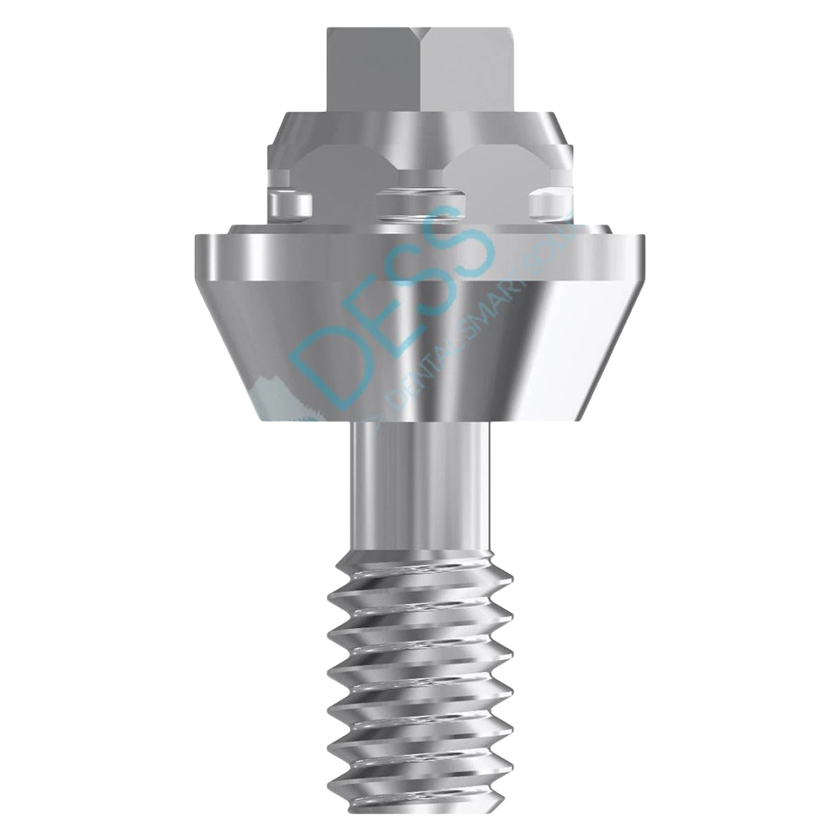 DESS Multiunit Abutment, Straight, 3.4mm, NP 2mm, External Hex, 3i Osseotite, Each