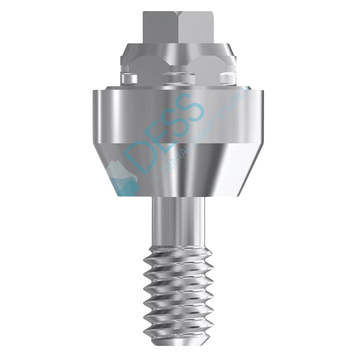 DESS Multiunit Abutment, Straight, 3.4mm, NP 3mm, 3i Osseotite External Hex, Each