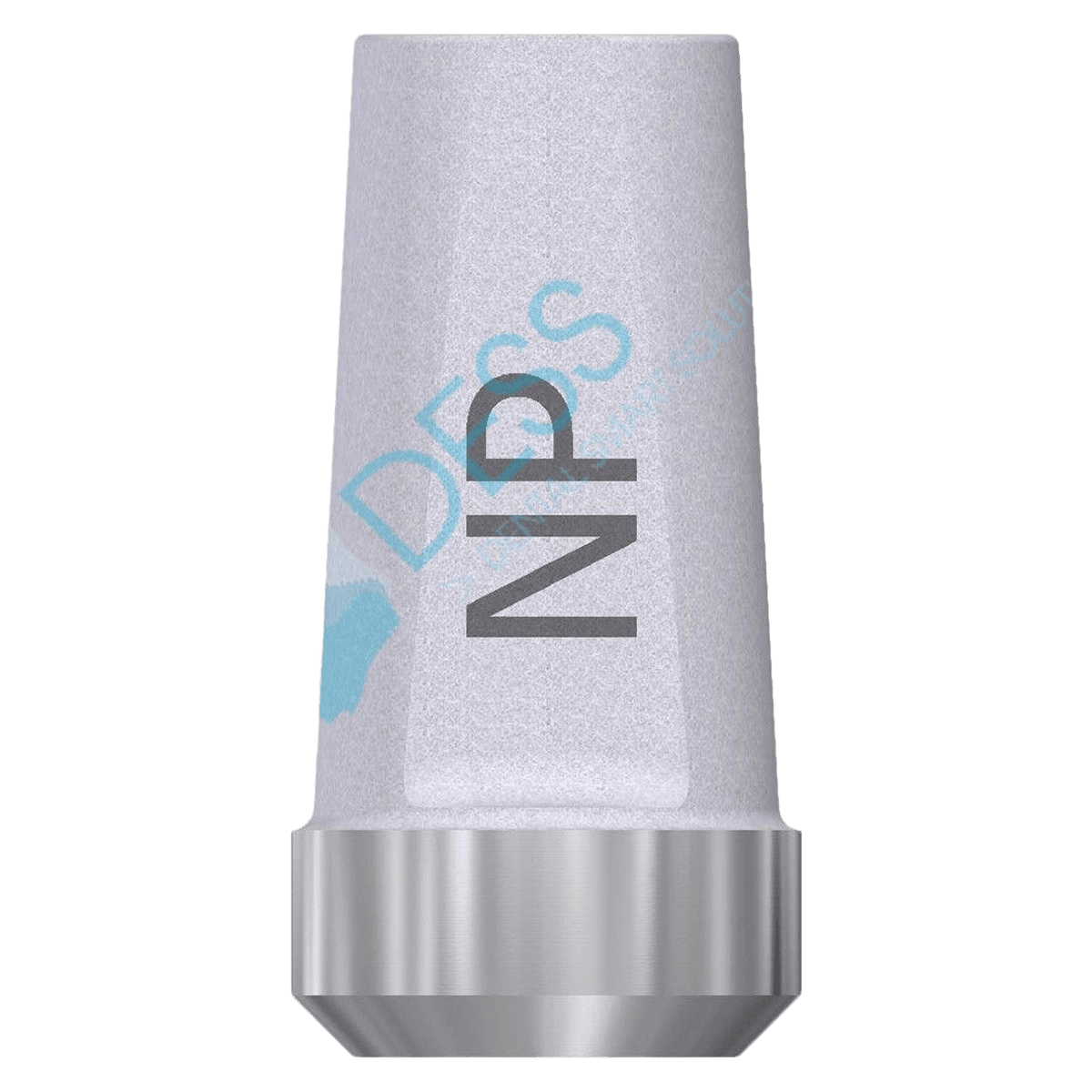 DESS Straight Abutment NP - External Hex, 3i Osseotite Compatible, 3.4mm, Each