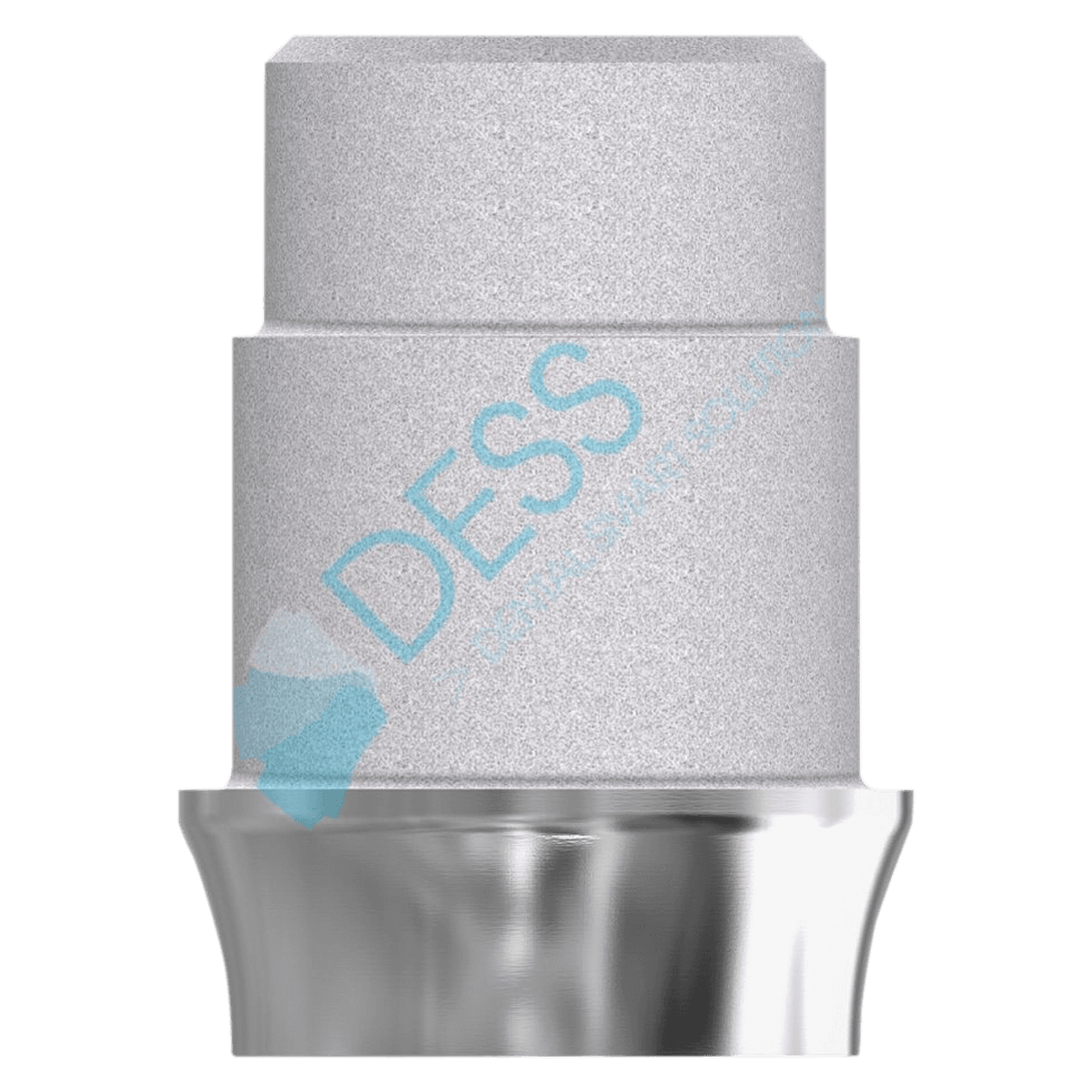 DESS TiBase Non-Engaging Titanium Base, 3.4mm Platform, 3i Osseotite External Hex, NP GH 1.5mm